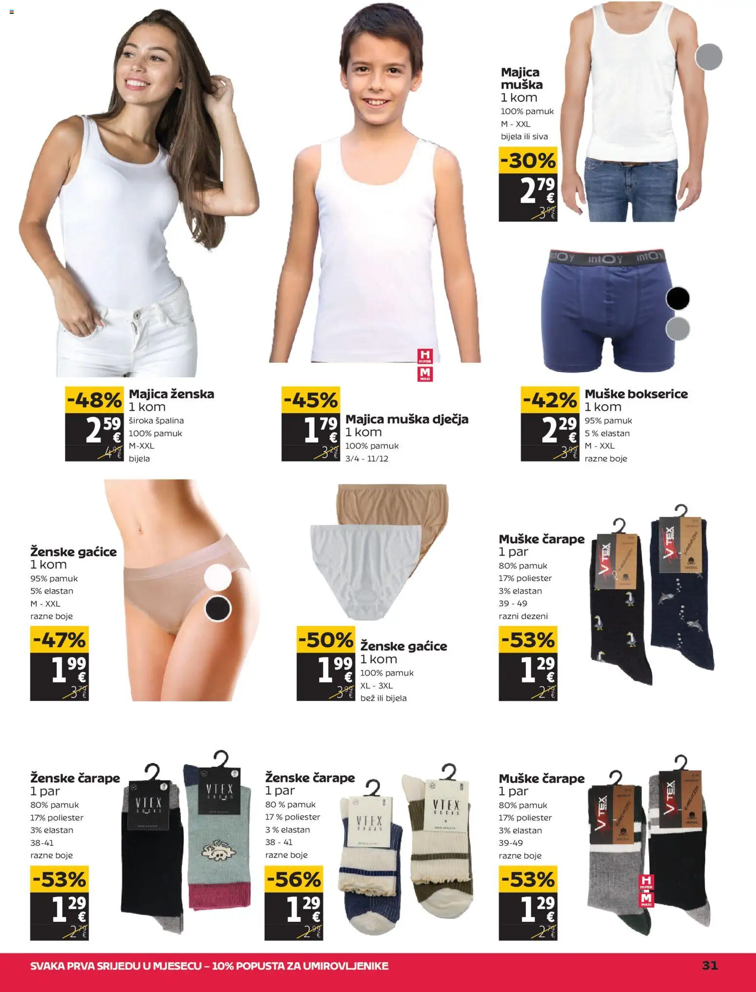 Tommy katalog | vrijedi od 29.01.2026 | Stranica: 31 | Proizvodi: Majica, Gaćice, Čarape, Bokserice