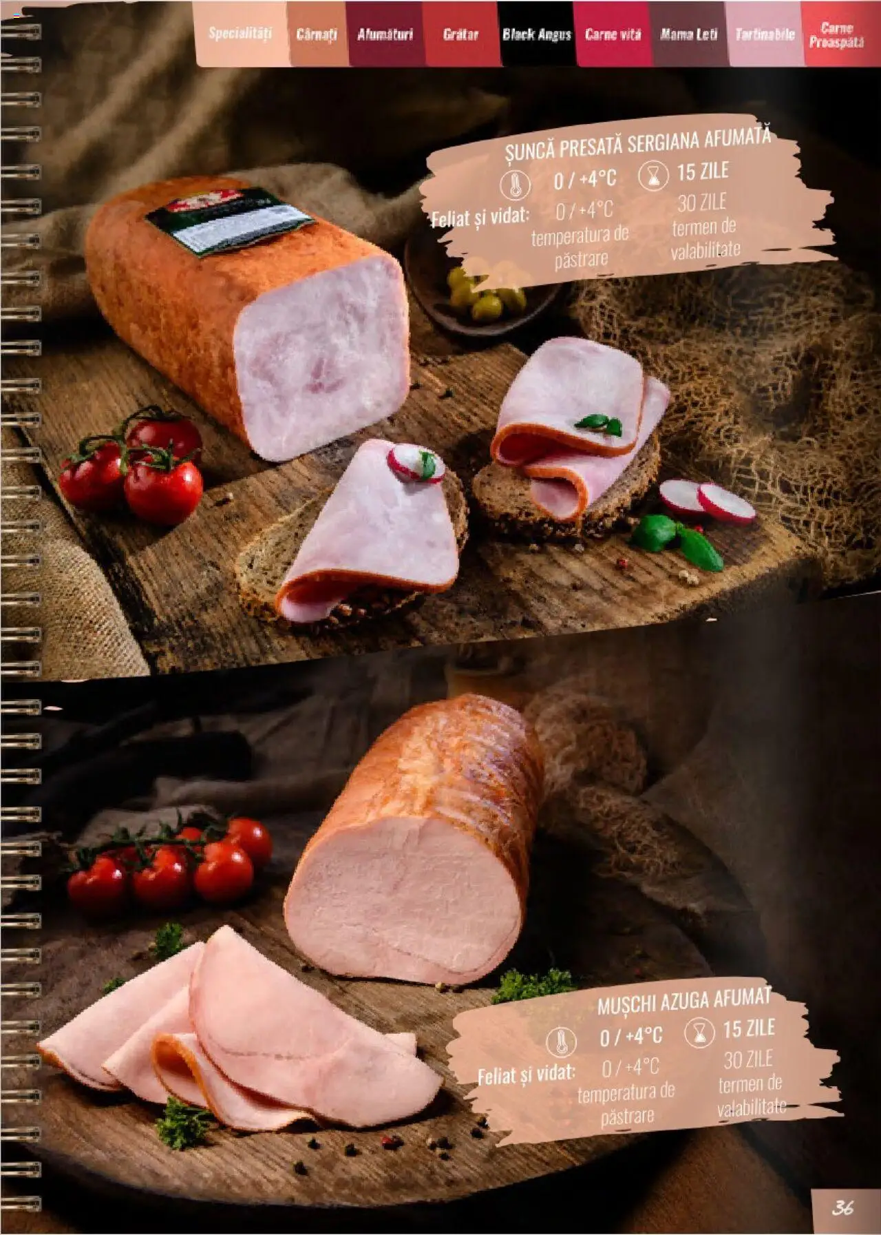 Sergiana catalog - Specialități – valabil de la 01.02.2025 | Pagină: 10 | Produse: Grătar, Șuncă