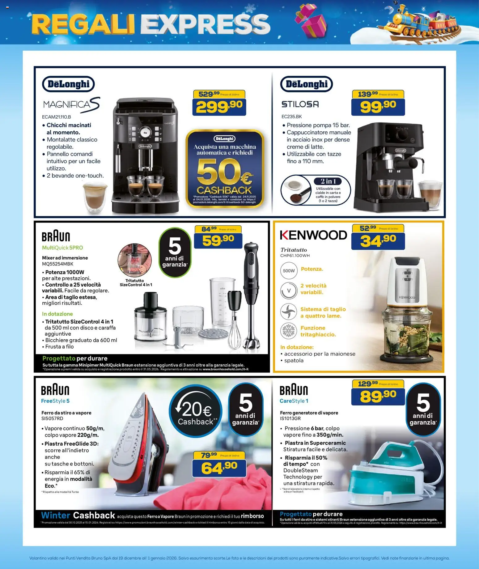 Volantino Euronics del 19.12.2025 | Pagina: 8 | Prodotti: Caraffa, Maionese, Data, Disco