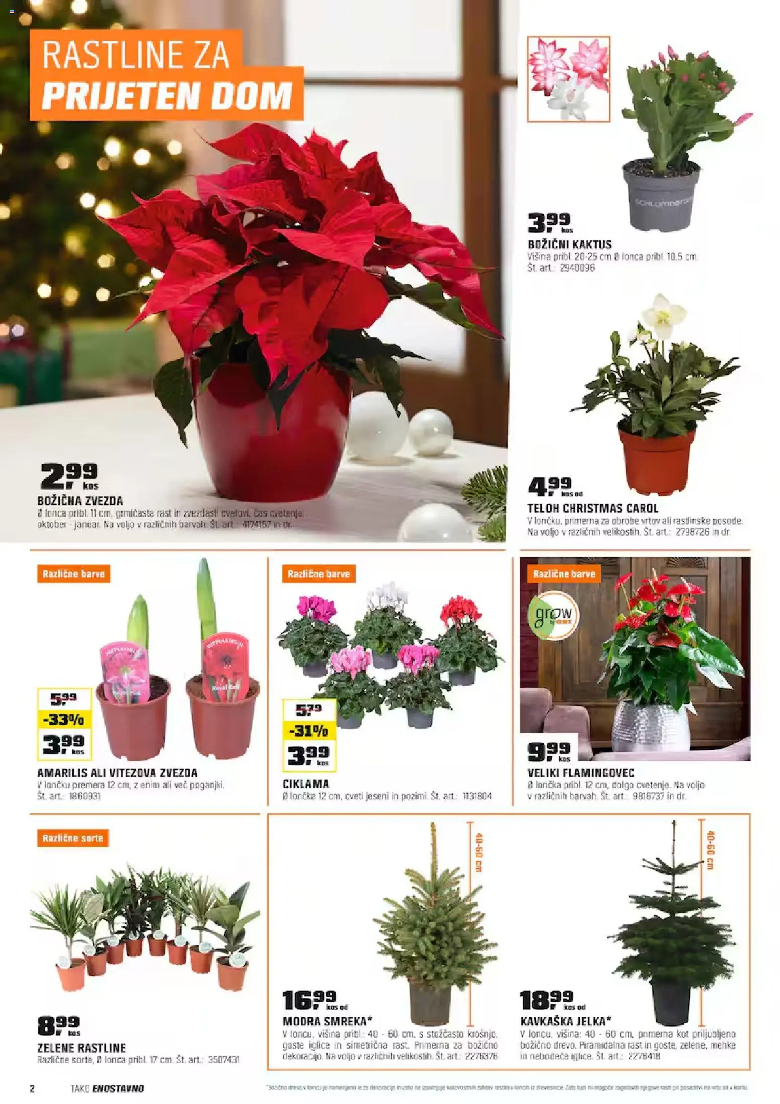 Novi OBI katalog ponudbe – veljaven od 01.11.2025 | Stran: 2 | Izdelki: Kos