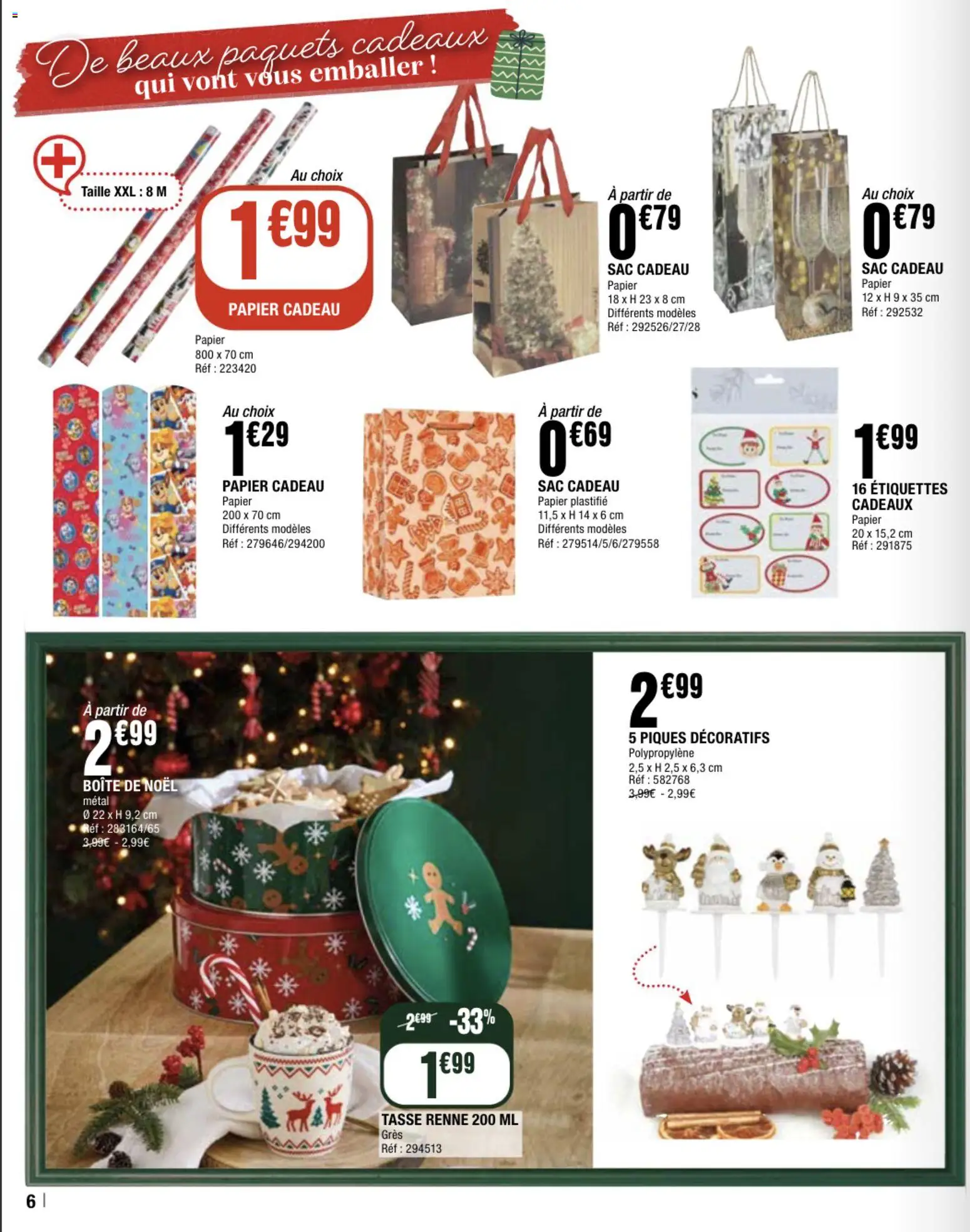 {H1} | Page: 6 | Produits: Sac, Papier cadeau