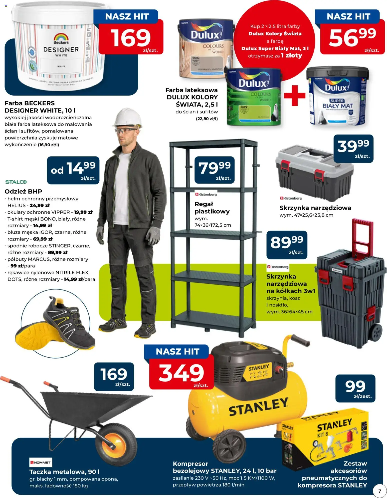 Mrówka gazetka - Elbląg od 09.04.2026 | Strona: 7 | Produkty: Spodnie, Okulary, Kosz, Regał