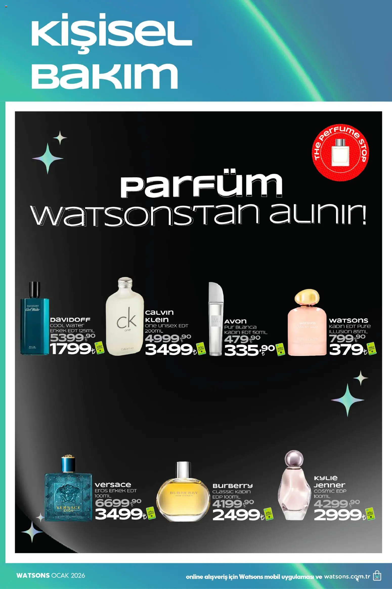 Watsons - Katalog - 02.01.2026 tarihinden itibaren geçerlidir | Sayfa: 38 | Ürünler: Parfüm, Ocak