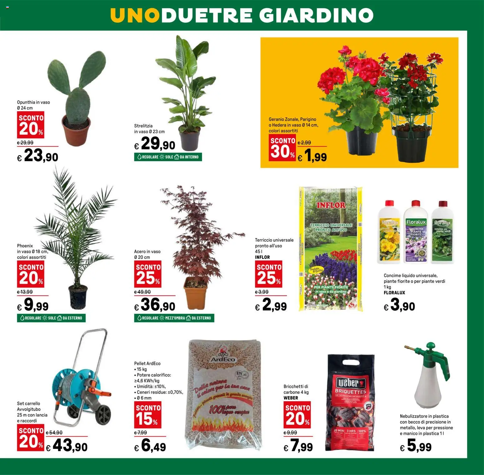 Volantino Iper del 16.04.2026 | Pagina: 39 | Prodotti: Pellet, Carrello, Terriccio, Vaso
