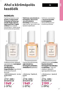 Katalógus Oriflame 2026/06 - amely érvényes a következő dátumtól: 15.04.2026 | Oldal: 37 | Termékek: Smink