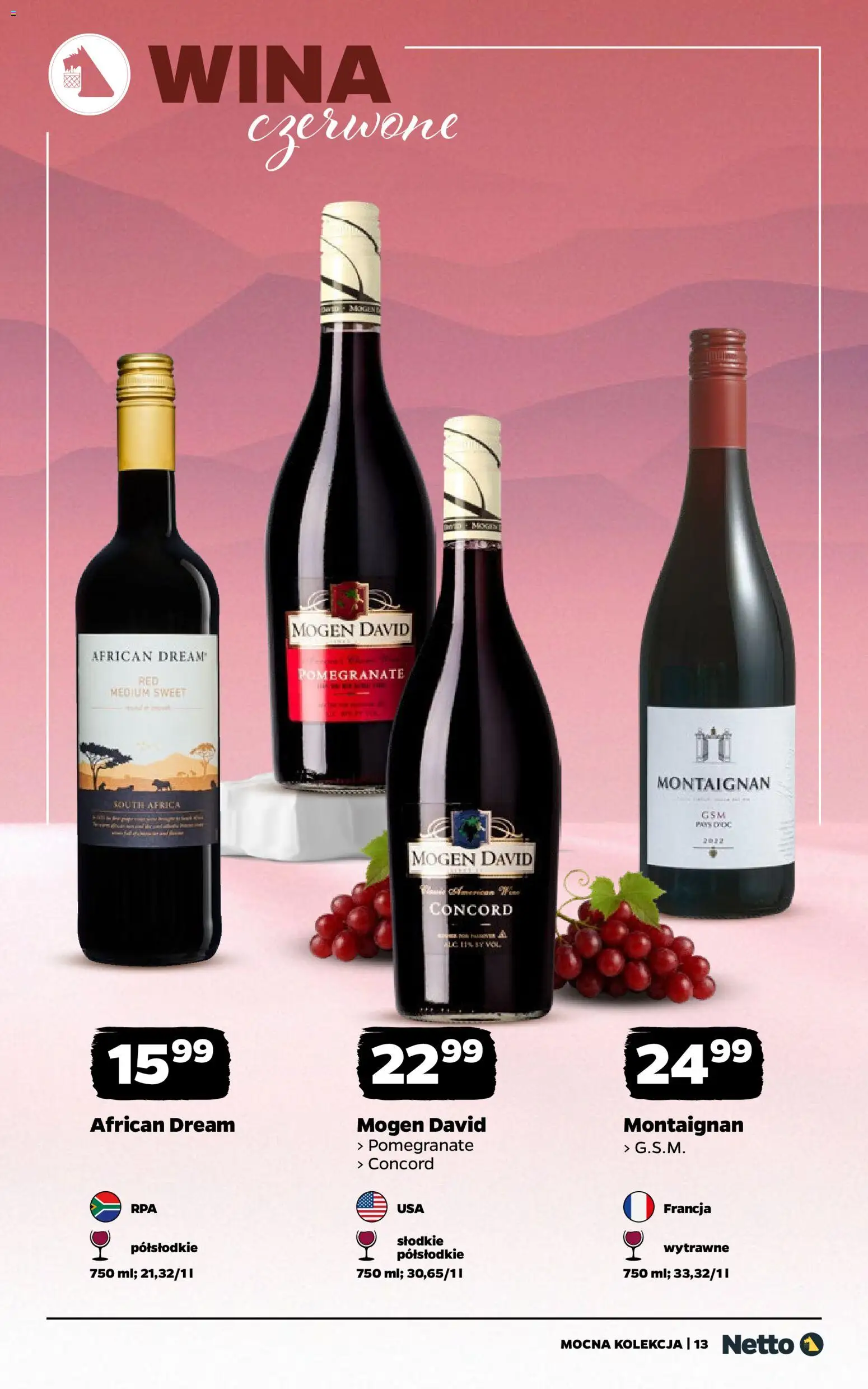 Netto gazetka - Wina od 02.02.2026 | Strona: 13