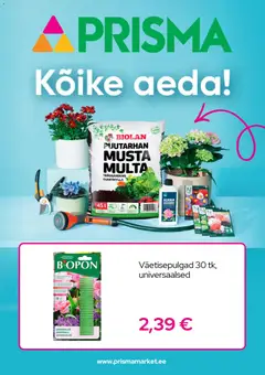 Prisma kliendilehe eelvaade alates 22.02.2026