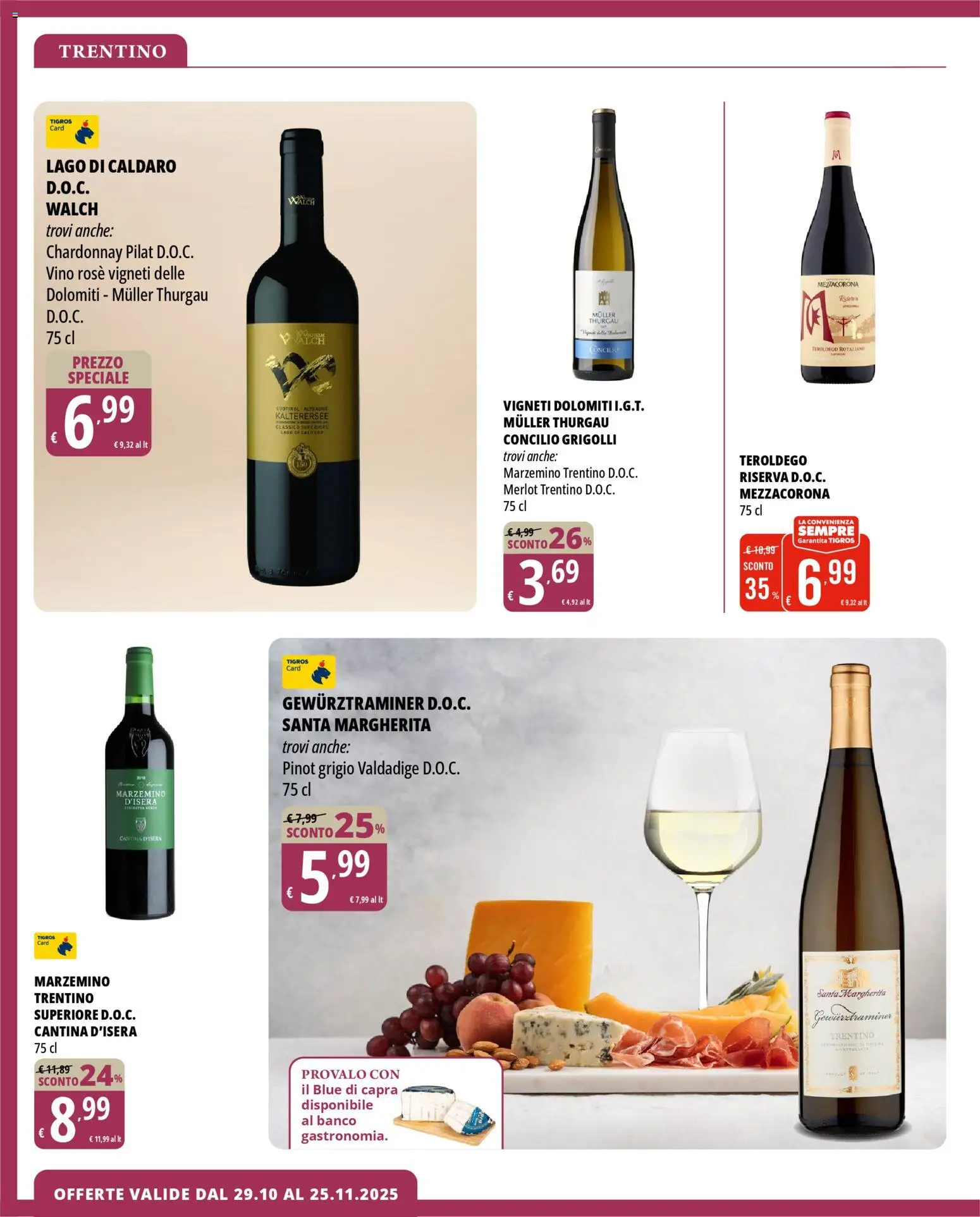 Volantino Tigros del 29.10.2025 | Pagina: 6
