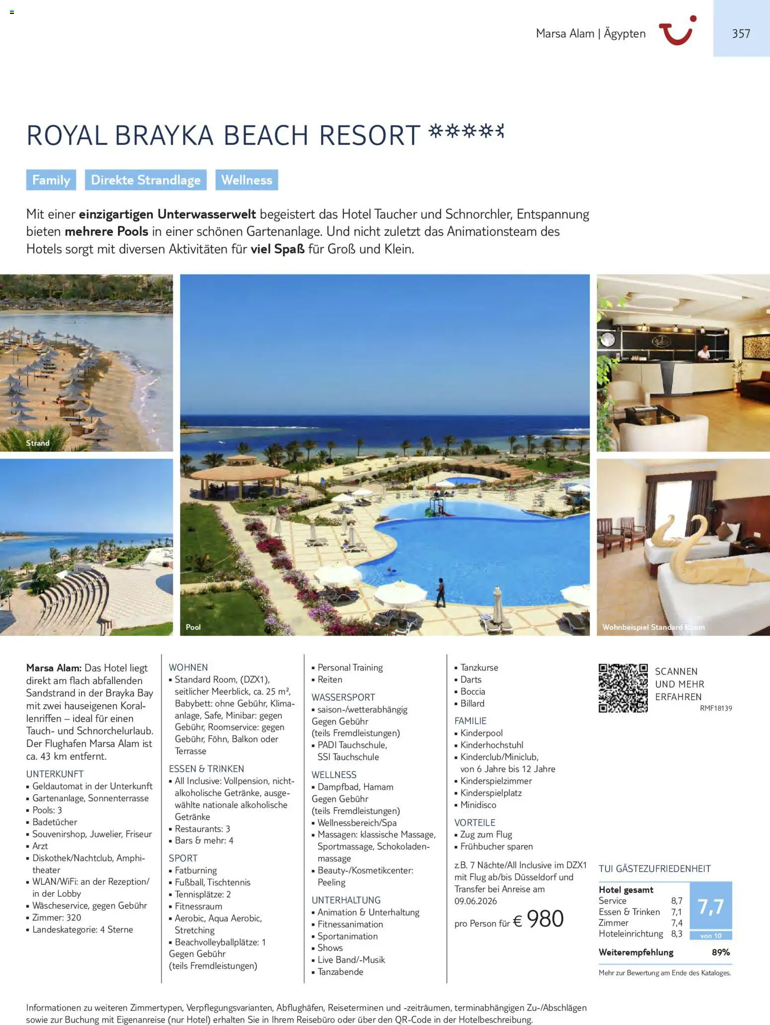 Aida  Südeuropa & Nordafrika 2026/27 – gültig ab 01.01.2026 | Seite: 357 | Produkte: Babybett, Peeling