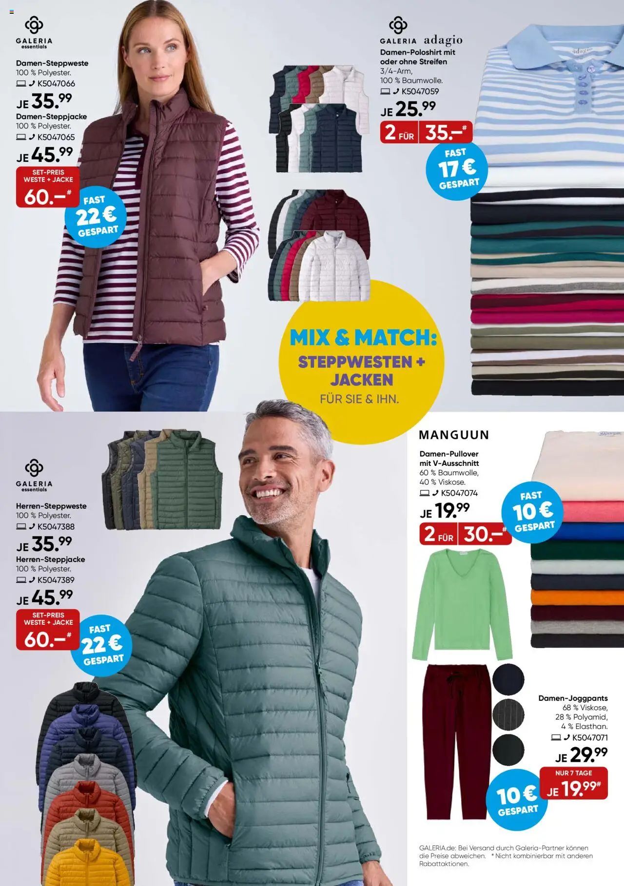 Galeria Karstadt Kaufhof Prospekt 	 - gültig ab dem 20.08.2025 | Seite: 4 | Produkte: Weste, Jacke