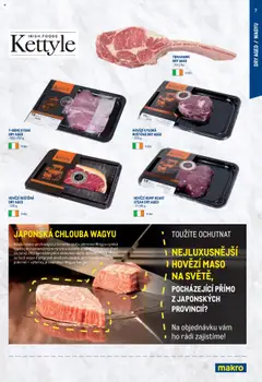 Náhled letáku Makro leták - Steaky od 17.07.2025 | Strana: 7 | Produkty: Hovězí maso, Hovězí roštěná, Steak, Maso