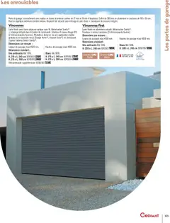 Gedimat - Prévisualisation de Gedimat catalogue valide à partir de 01.04.2026 | Page: 121 | Produits: Tablier, Porte, Portes, Télécommande