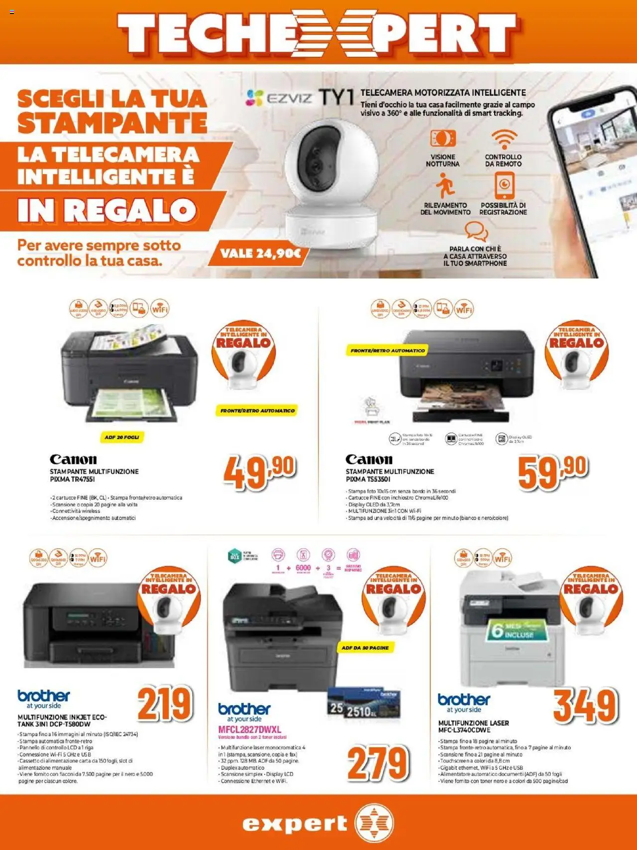 Volantino Expert del 11.09.2025 | Pagina: 21 | Prodotti: Smartphone, USB, Toner, Stampa
