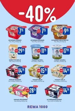 Forhåndsvisning av Rema 1000 kundeavis gyldig fra 20.04.2026 | Side: 5 | Produkter: Yoghurt, Melon, Rödvinsvinäger, Mikrovalovka