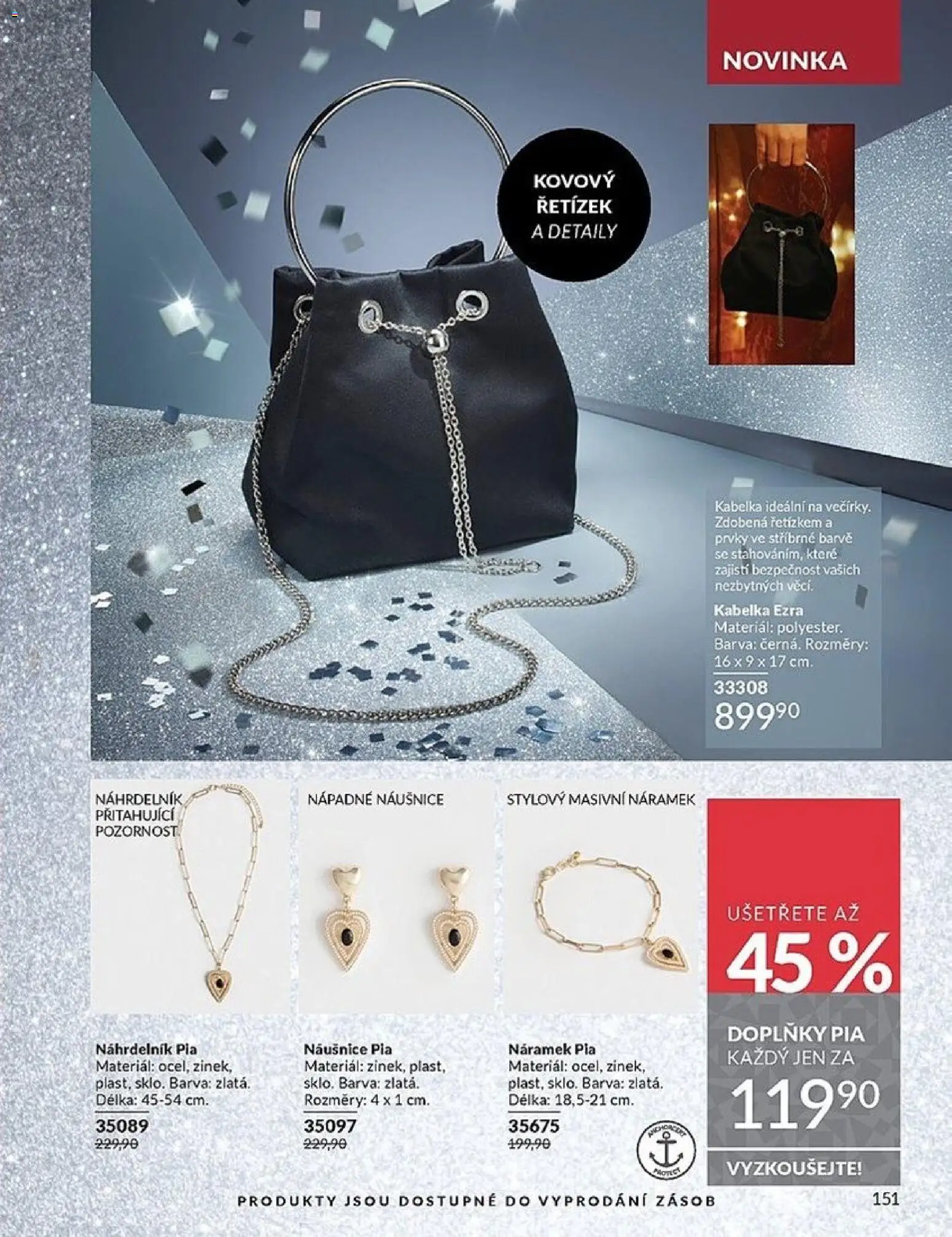 Avon Black Friday od 01.11.2025 | Strana: 151 | Produkty: Kabelka, Naušnice