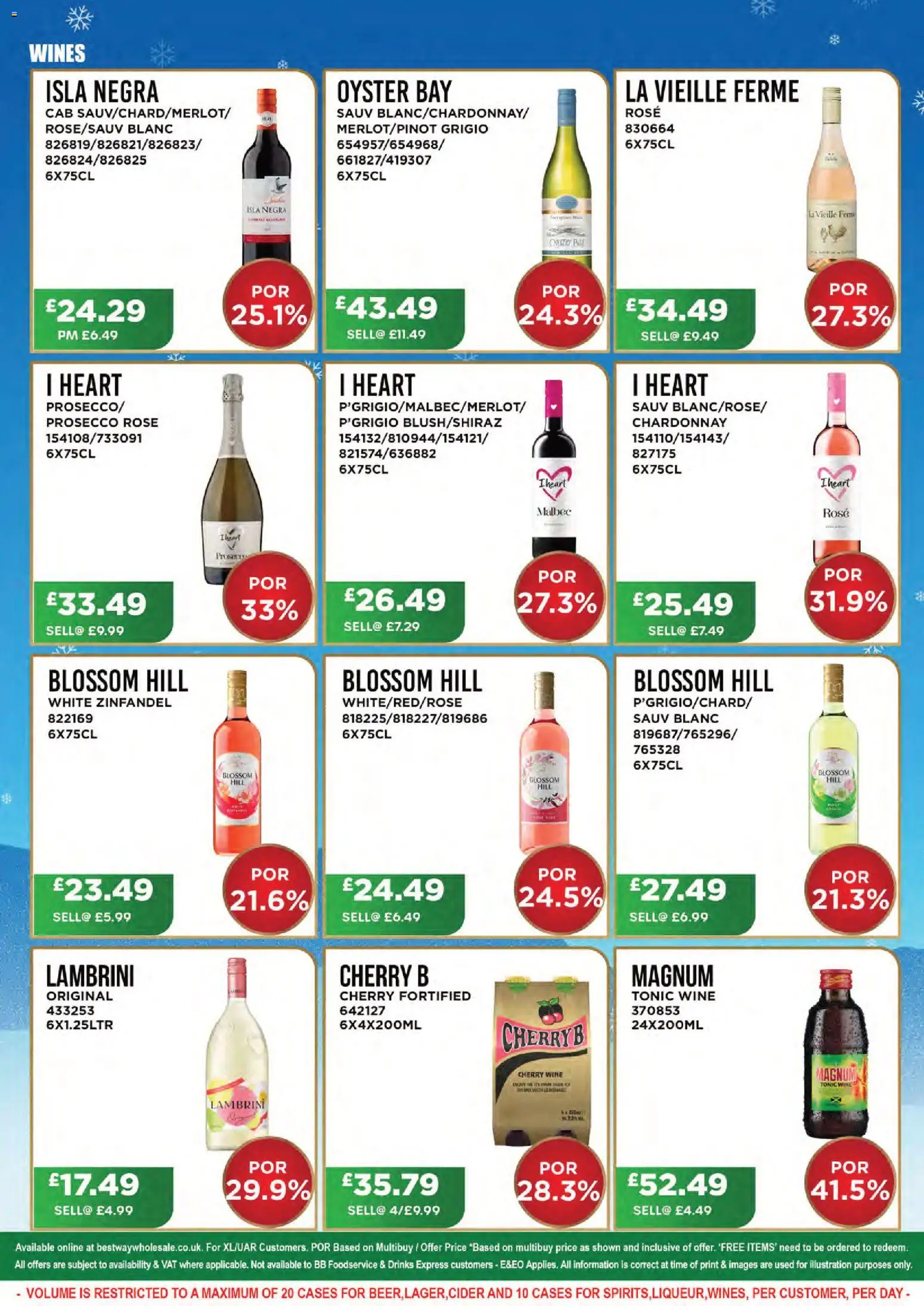 {H1} | Page: 21 | Products: Prosecco, Wine