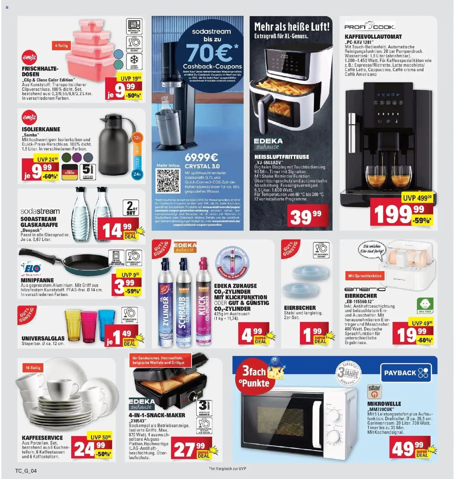 Marktkauf Prospekt Weil Am Rhein	 – gültig ab 30.03.2026 | Seite: 30 | Produkte: Mikrowelle, Eier, Waffeln, Sodastream