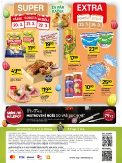 Náhled letáku Flop leták od 18.03.2026 | Strana: 16 | Produkty: Sádlo, Nože, Maso, Cottage