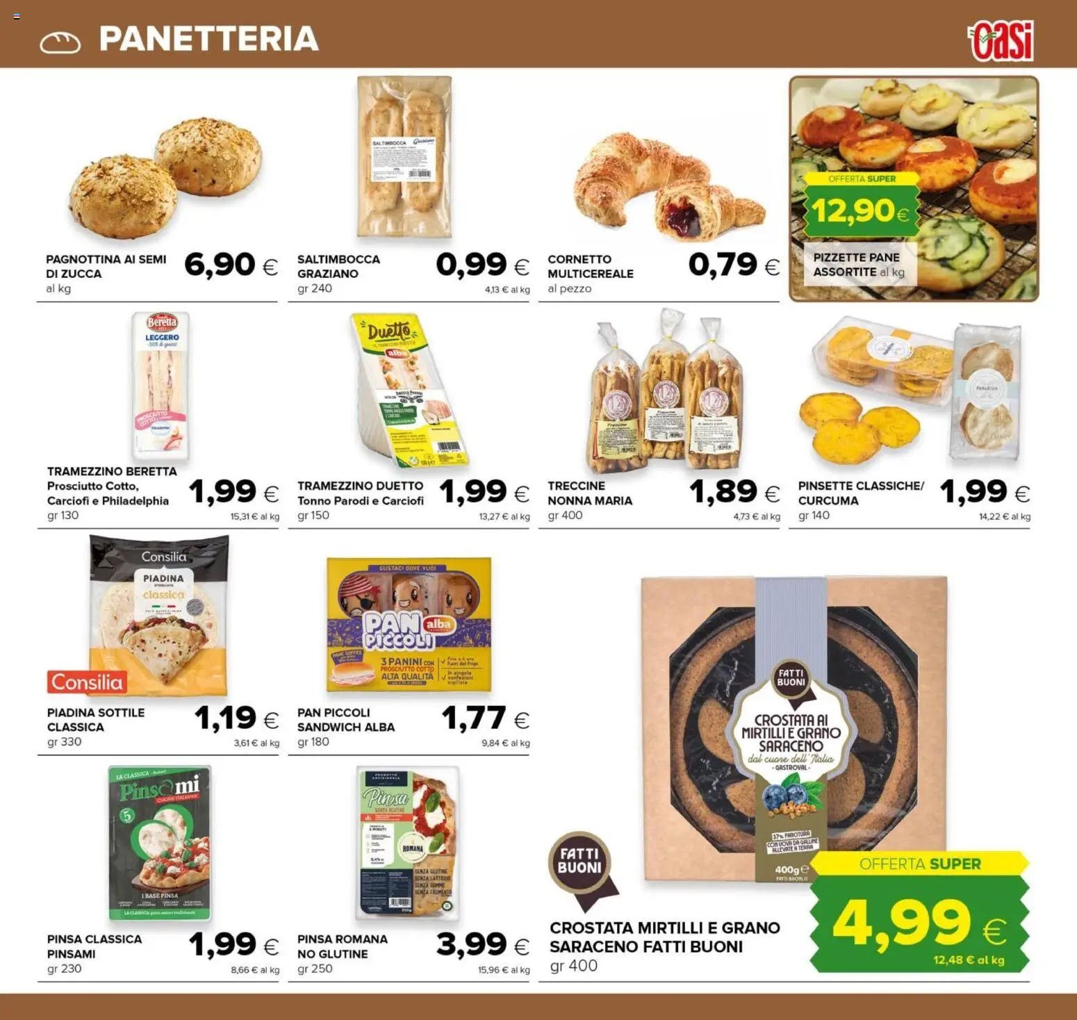 Volantino Oasi del 23.10.2025 | Pagina: 7 | Prodotti: Prosciutto Cotto, Prosciutto, Zucca, Tramezzino