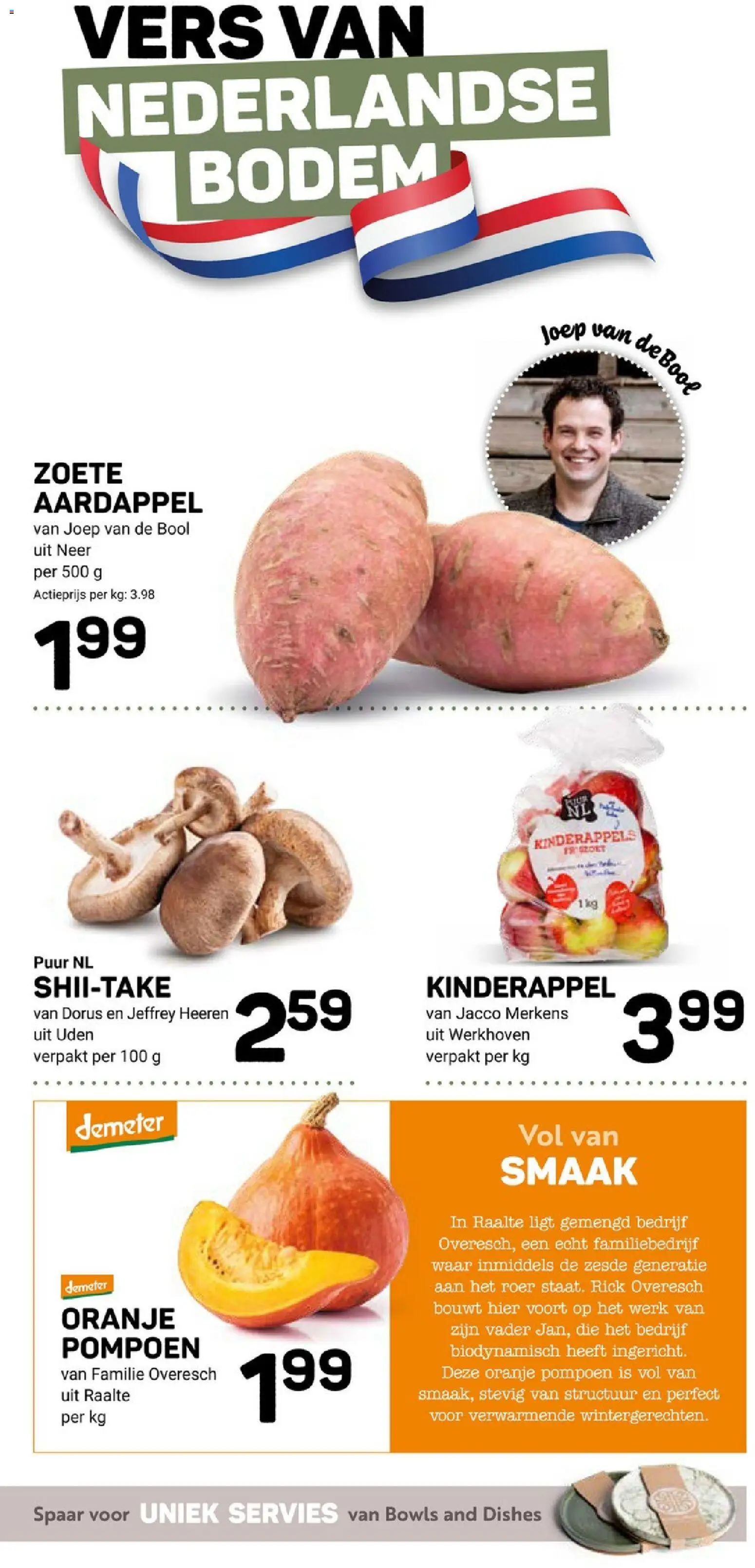 {H1} | Pagina: 13 | Producten: Pompoen, Aardappel, Zoete Aardappel, Servies