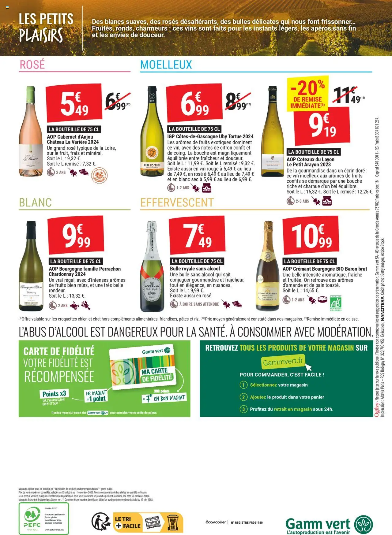 {H1} | Page: 8 | Produits: Alcool, Citron, Panier, Vin