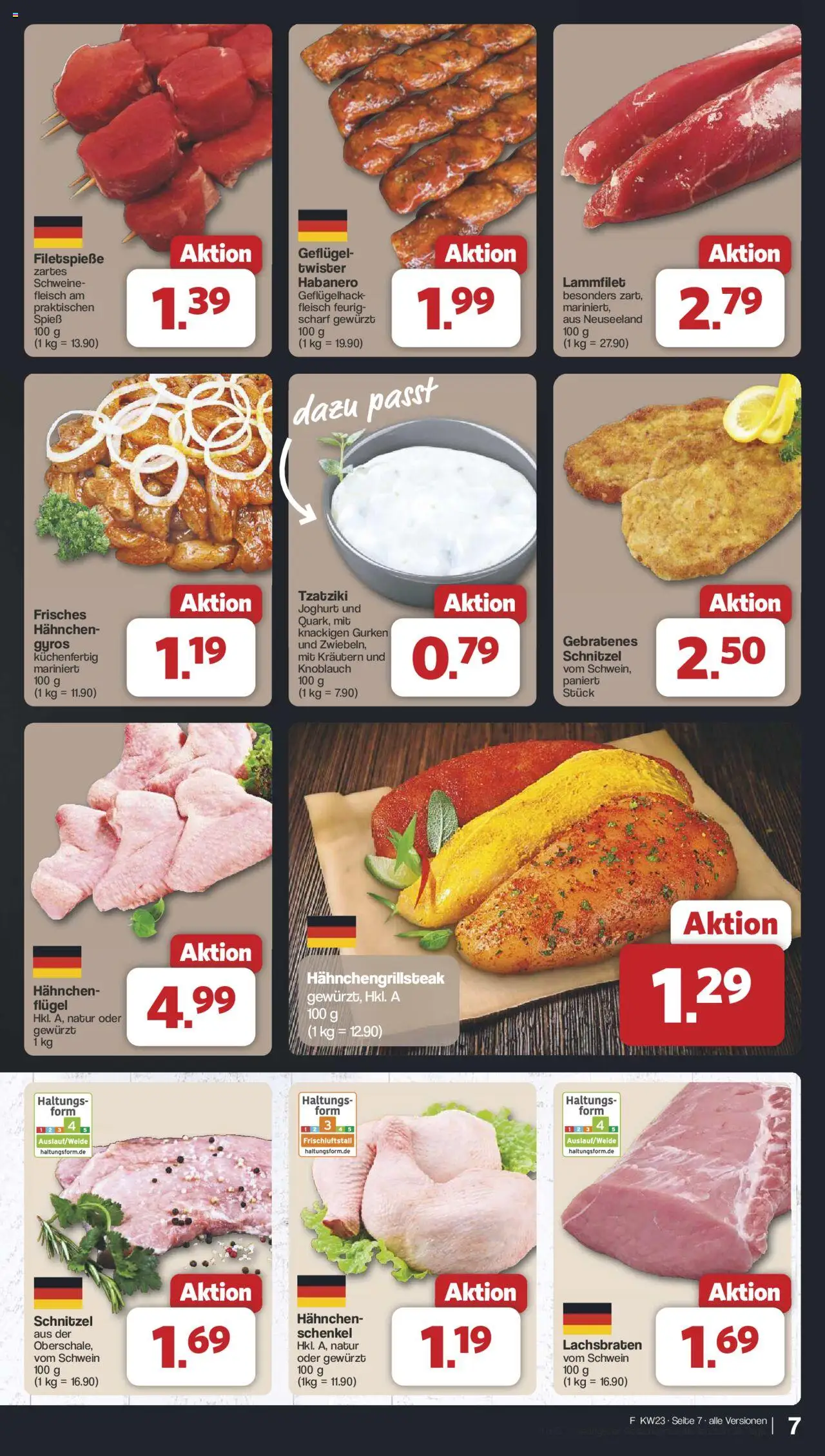 Famila Nordwest Prospekt 	 - gültig ab dem 02.06.2025 | Seite: 8 | Produkte: Hahnchenschenkel, Schnitzel, Knoblauch, Gurken
