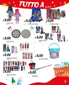 Anteprima del volantino Galassia volantino Tutto a... valido a partire dal 09.04.2026 | Pagina: 3 | Prodotti: Mocio, Zaino, Gioco, Trolley