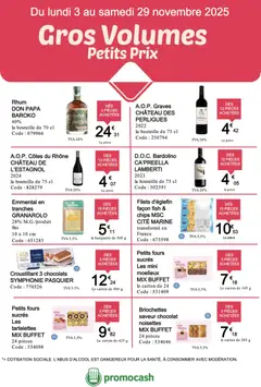 Promocash - Prévisualisation de Promocash catalogue valide à partir de 03.11.2025 | Page: 2