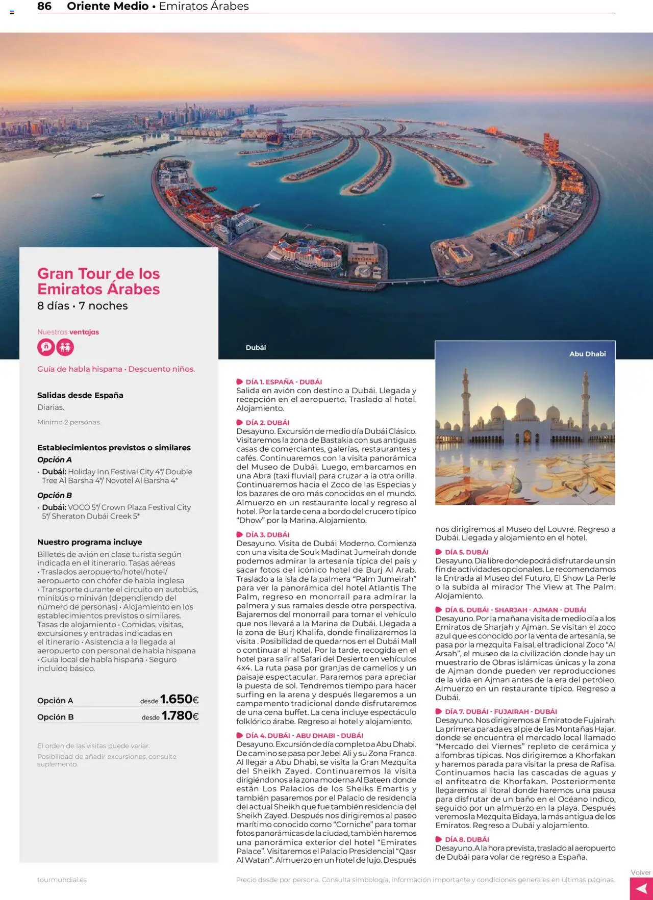 Viajes El Corte Inglés Africa y Oriente Medio │ válido desde el 01.01.2025 | Página: 86 | Productos: Baño