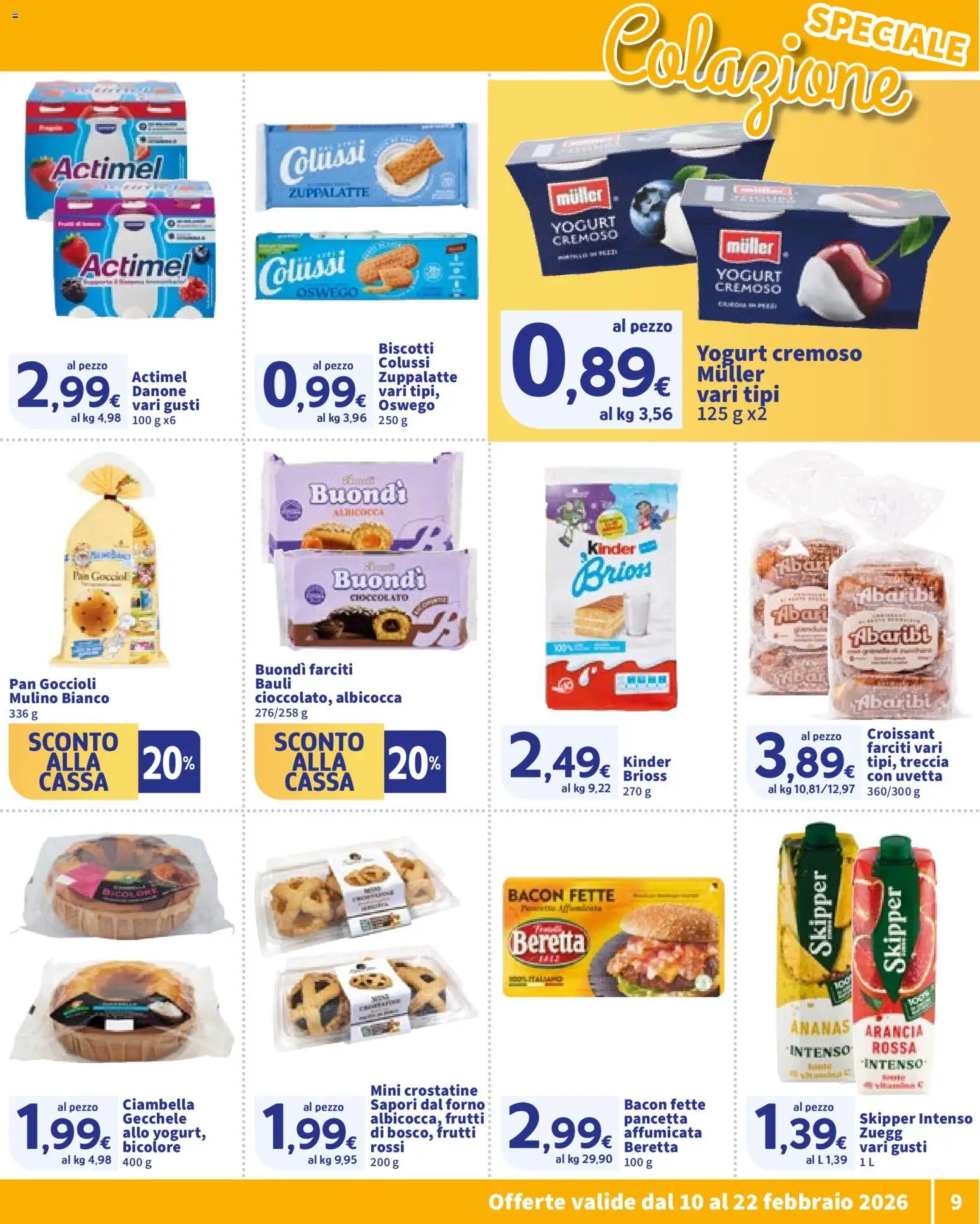 Volantino SIGMA del 10.02.2026 | Pagina: 9