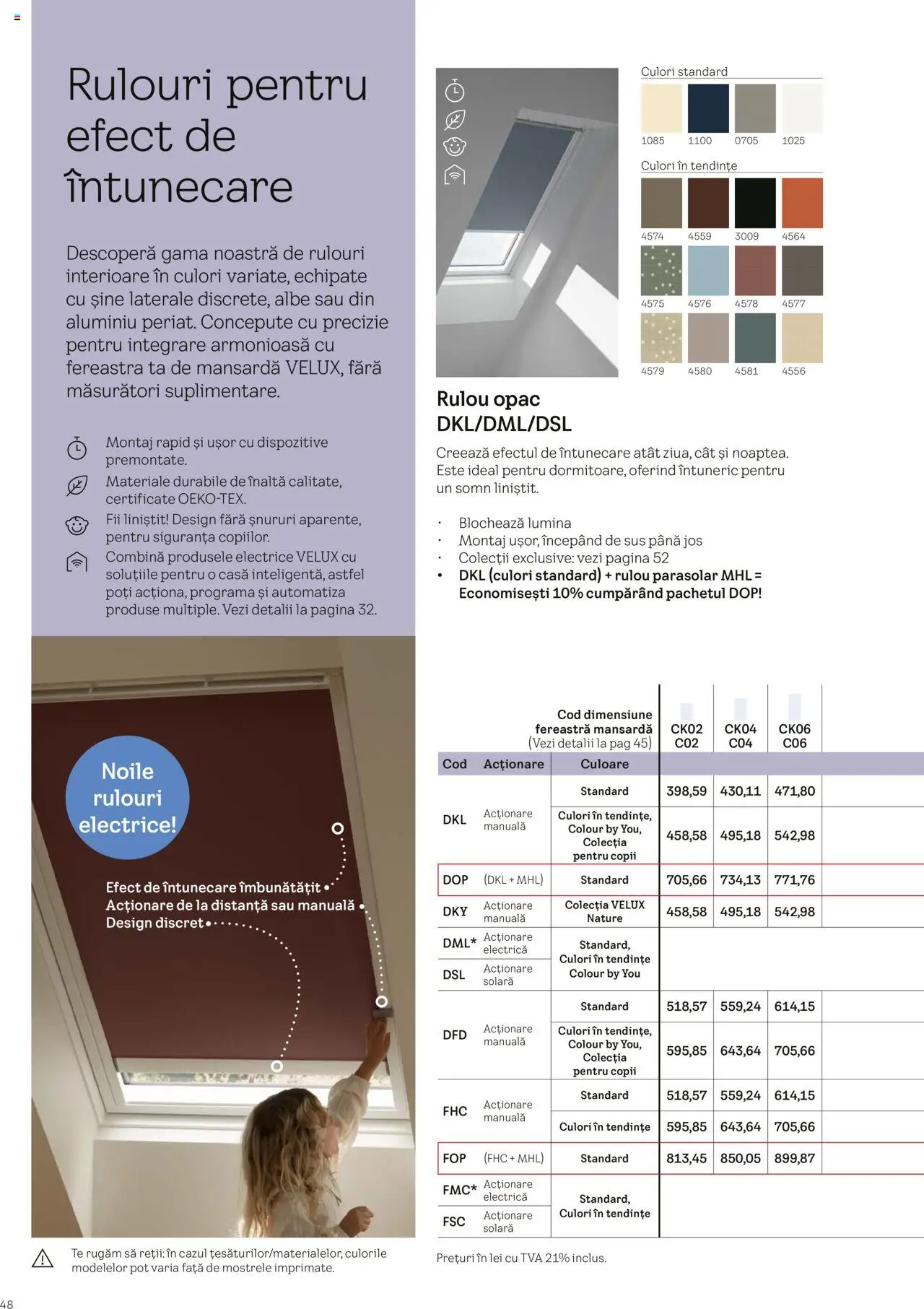 Catalog Velux – valabil de la 25.02.2025 | Pagină: 48 | Produse: Tavuk suyu, Fereastră