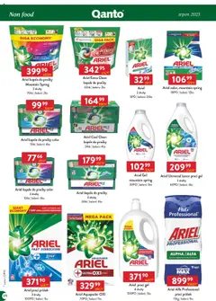 Astur & Qanto leták - Velkoobchod 08/2025 od 01.08.2025 | Strana: 174 | Produkty: Lenor, Prací gel, Pračky, Ariel