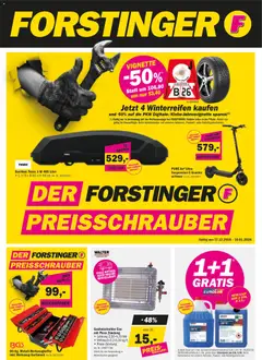 Forstinger Flugblatt ab 17.12.2025 gültig