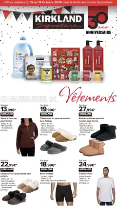 Costco - Prévisualisation de Costco catalogue Anniversaire Kirkland Signature valide à partir de 15.10.2025