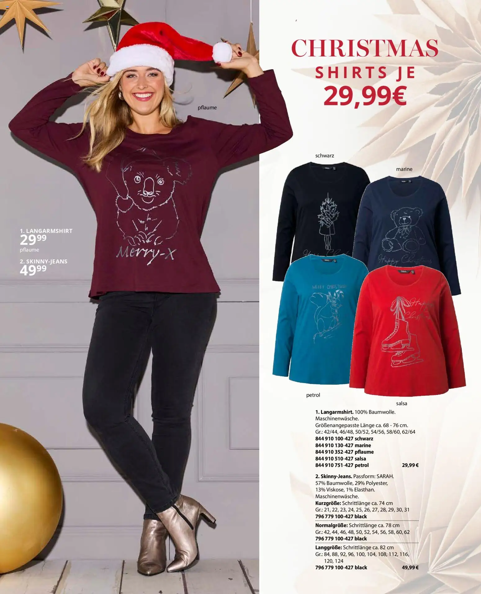 Ulla Popken Prospekt 	 – gültig ab 01.11.2025 | Seite: 186 | Produkte: Langarmshirt