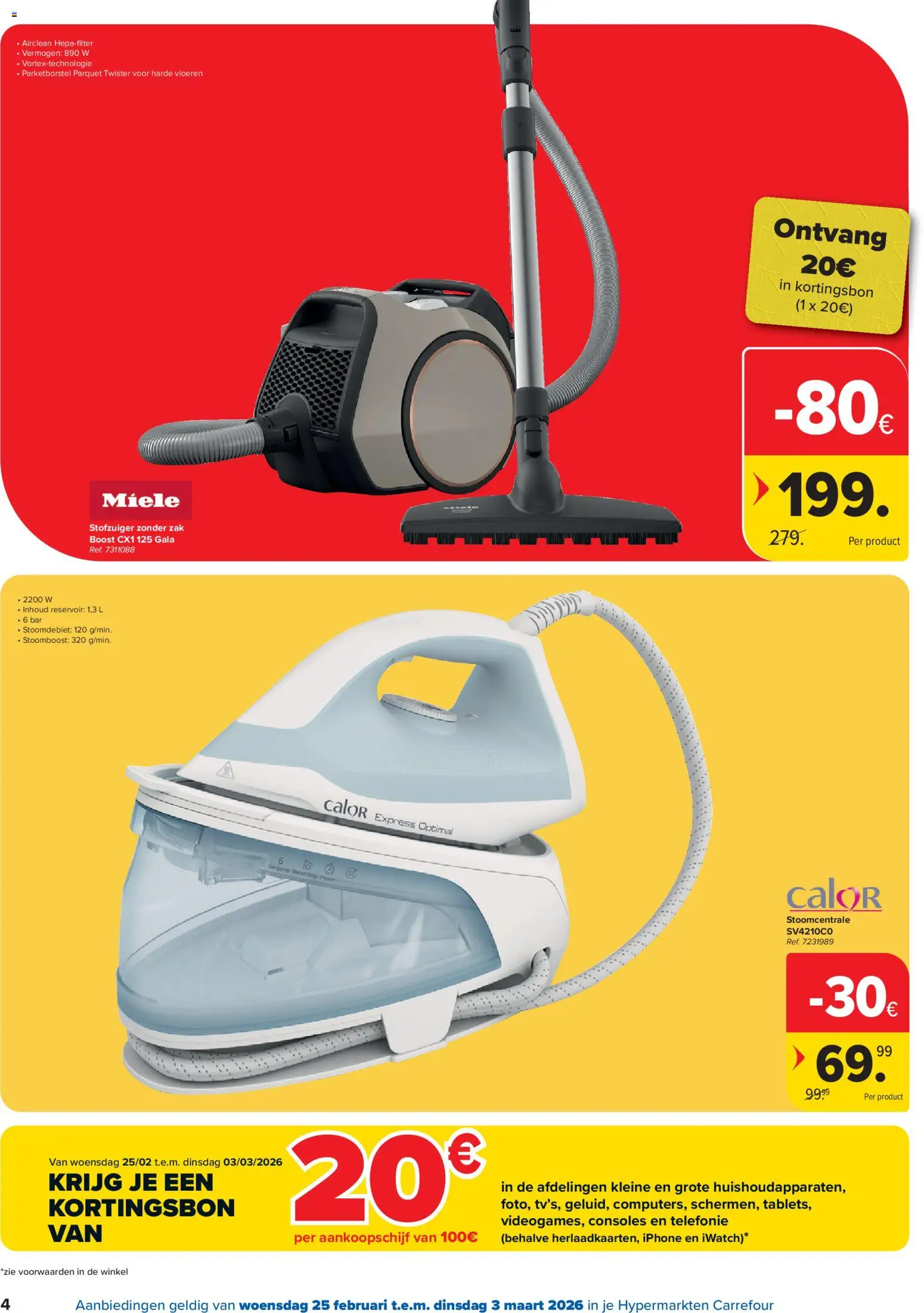 {H1} | Pagina: 4 | Producten: Zak, Stofzuiger, Boost, Iphone