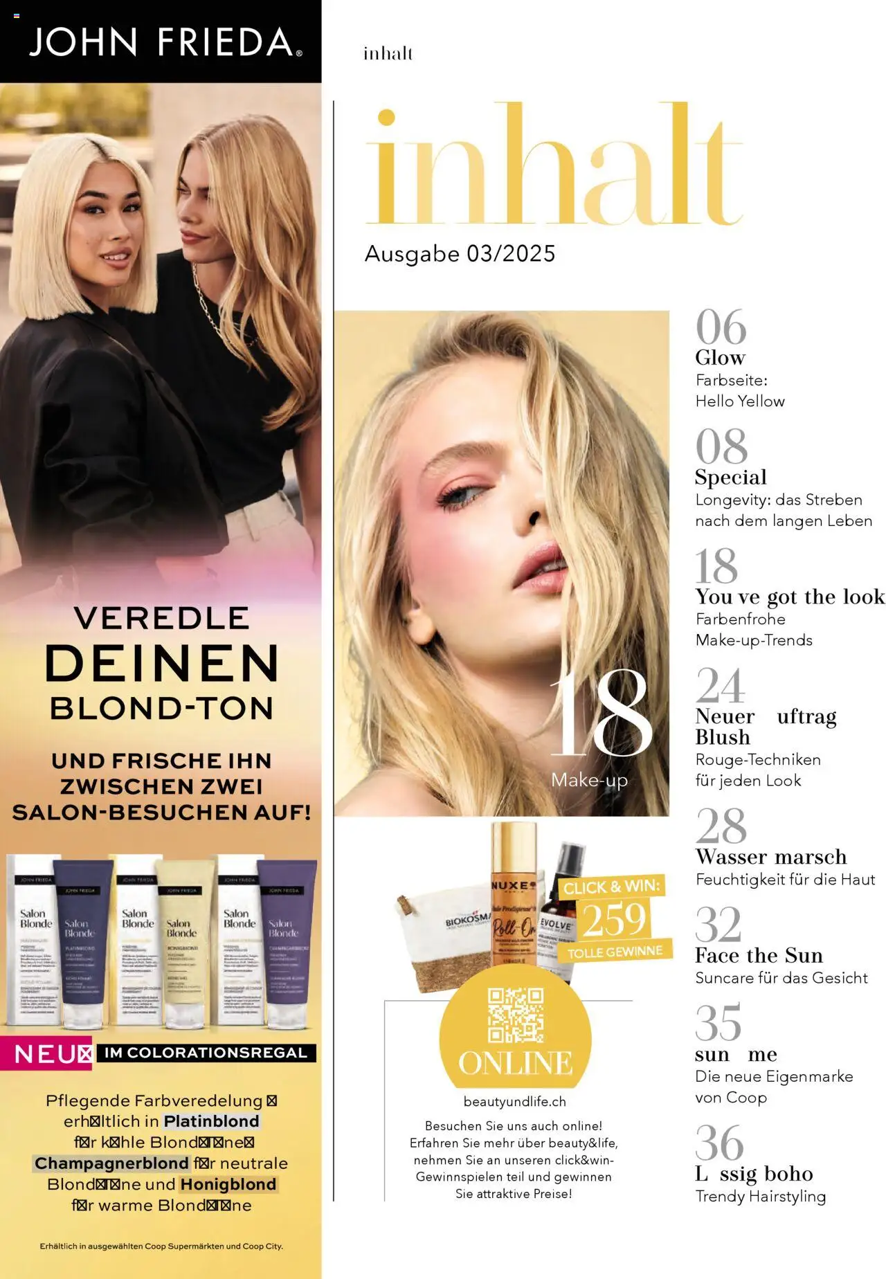 Coop Aktionen Beauty & Life ab 05.06.2025 | Seite: 4 | Produkte: Blush, Wasser