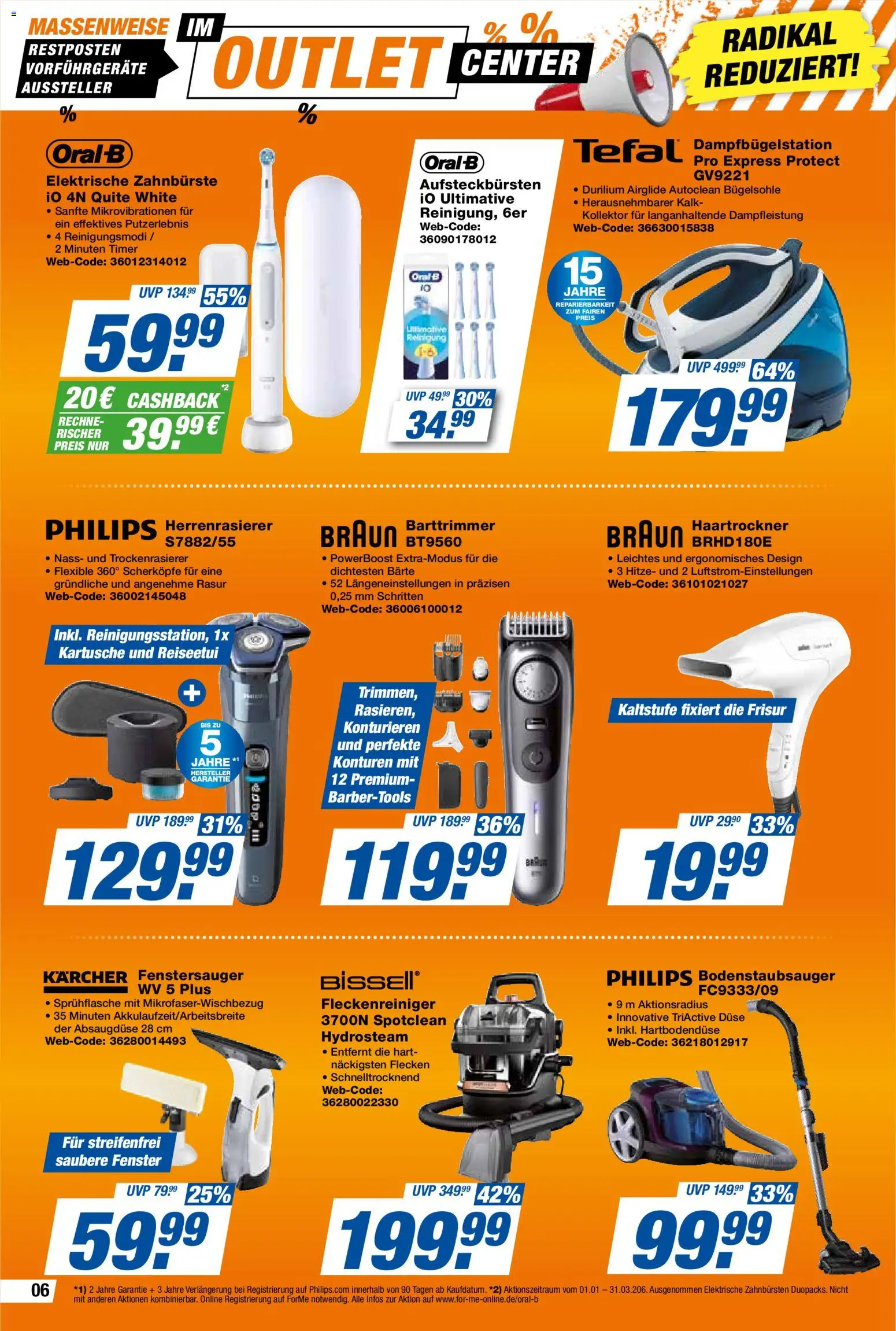 Expert Prospekt 	 – gültig ab 27.02.2026 | Seite: 6 | Produkte: Philips, Haartrockner, Elektrische zahnbürste, Zahnbürste