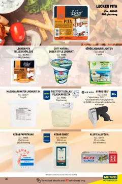 ZOTT NATURA GREEK STYLE JOGHURT, 330 g/db - amely érvényes a következő dátumtól: 01.10.2024 | Oldal: 15