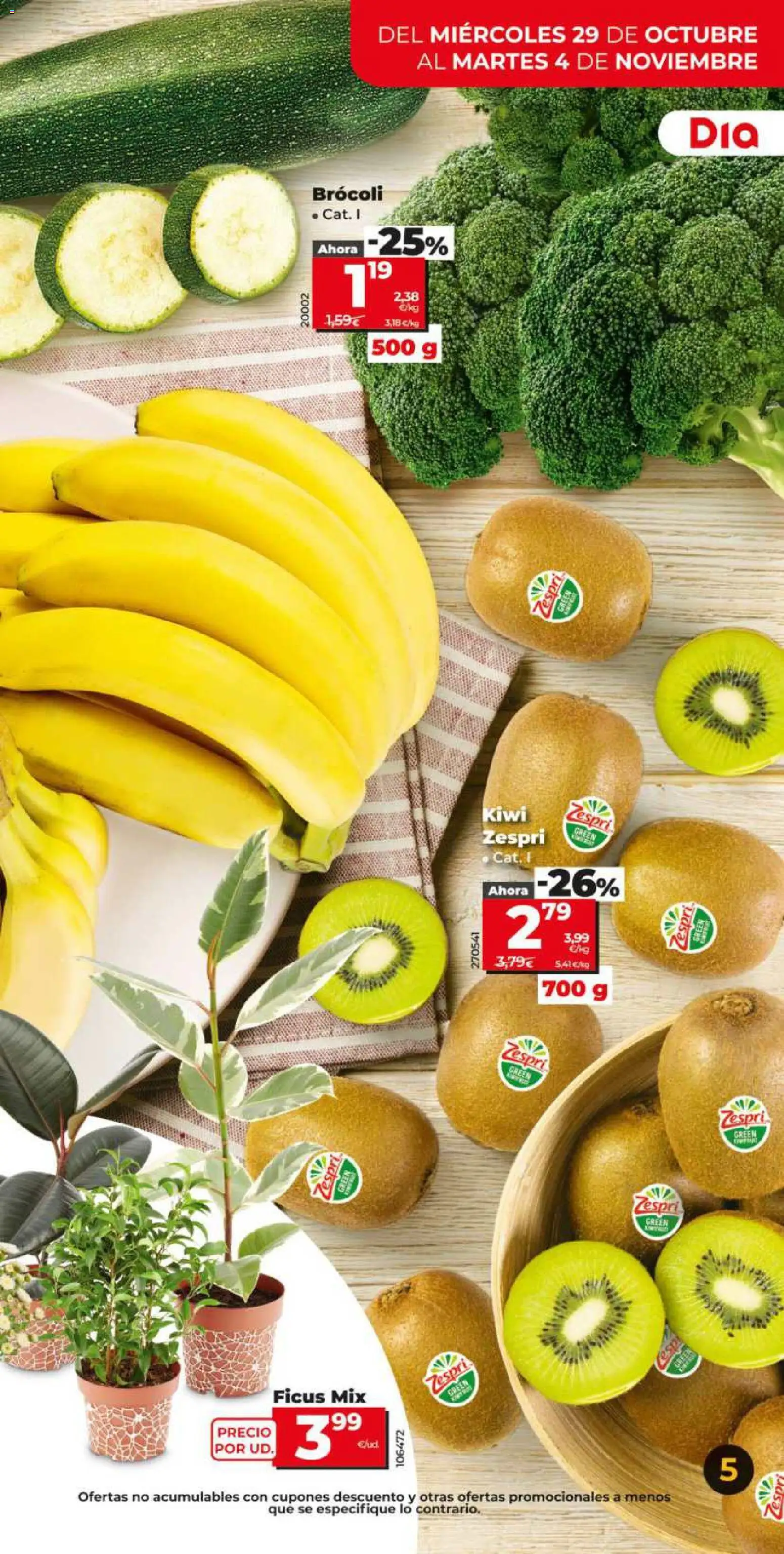 Dia - folleto Market │ válido desde el 29.10.2025 | Página: 5 | Productos: Kiwi