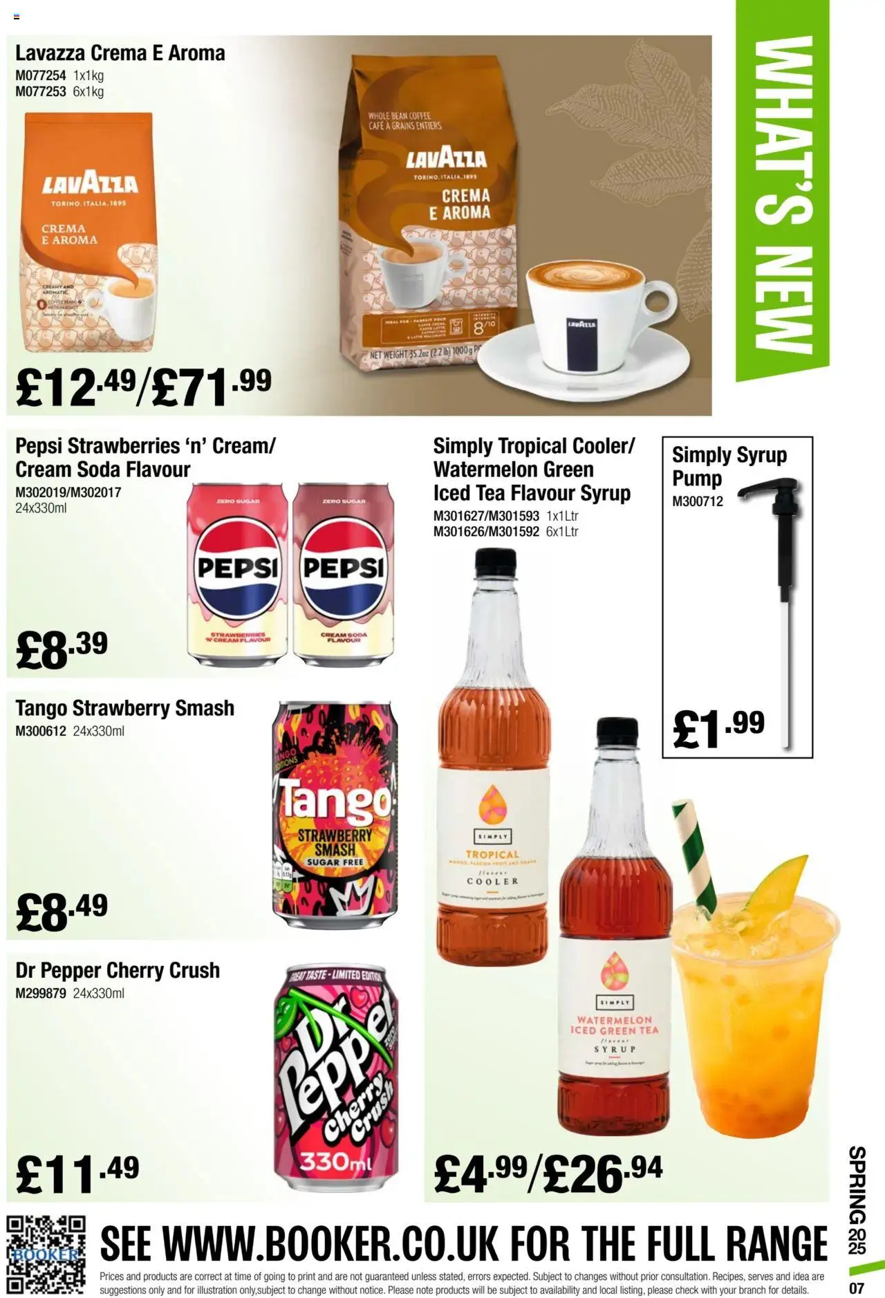  | Page: 7 | Products: Coffee, Tea, Soda, Pepper