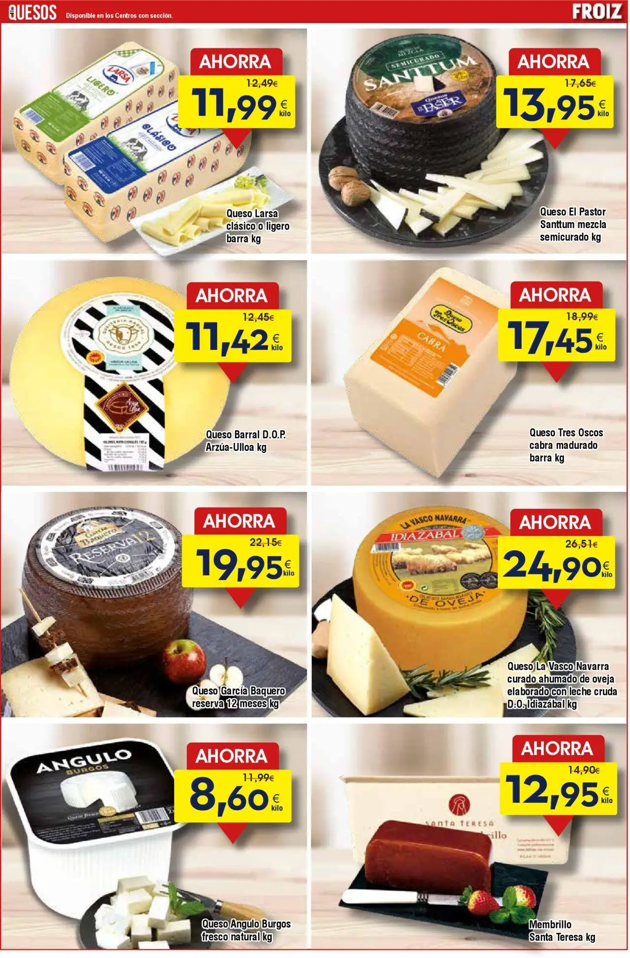 Froiz folleto │ válido desde el 21.10.2025 | Página: 7 | Productos: Leche, Queso