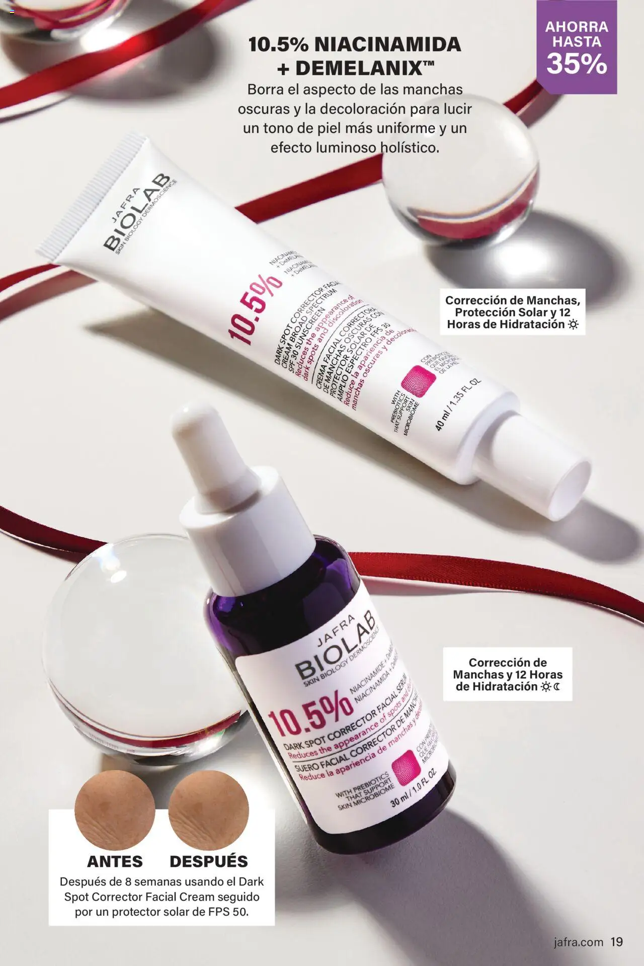 JAFRA folleto │ válido desde el 01.10.2025 | Página: 19 | Productos: Corrector, Protector solar, Crema facial, Crema