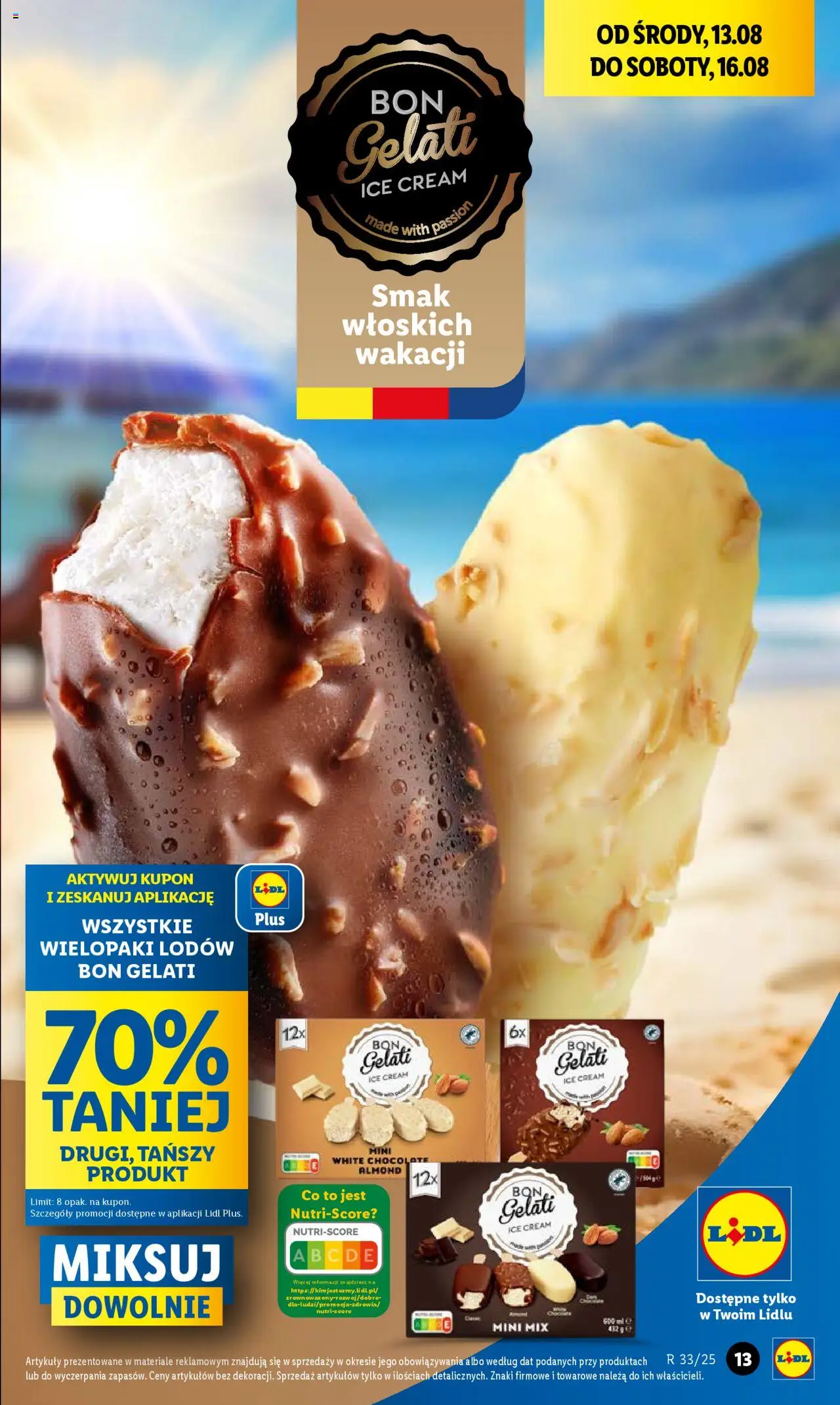 Lidl Gazetka od 13.08.2025 | Strona: 13