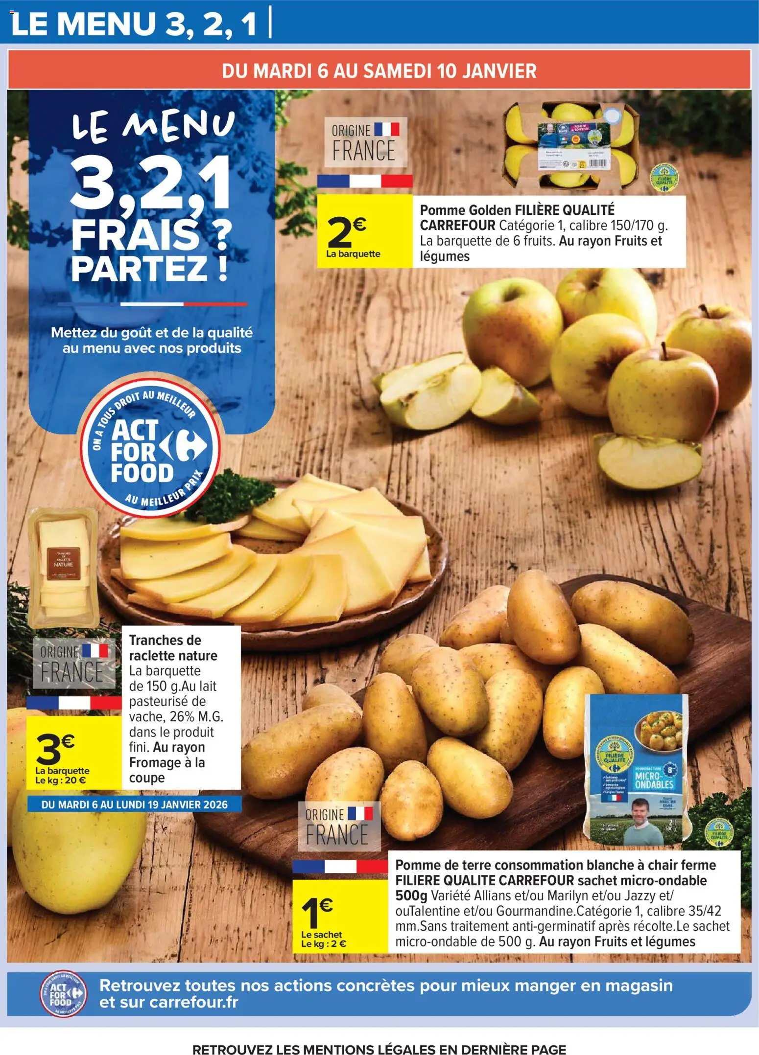 {H1} | Page: 33 | Produits: Pomme, Pomme de terre, Lait, Fromage