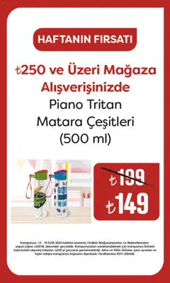 12.09.2025 tarihinden itibaren geçerli olan Özdilek kataloğu önizlemesi