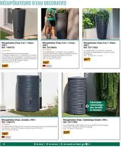 Gamm vert - Prévisualisation de Gamm vert catalogue valide à partir de 24.02.2026 | Page: 54 | Produits: Robinet, Plantes, Gouttière, Récupérateur d'eau