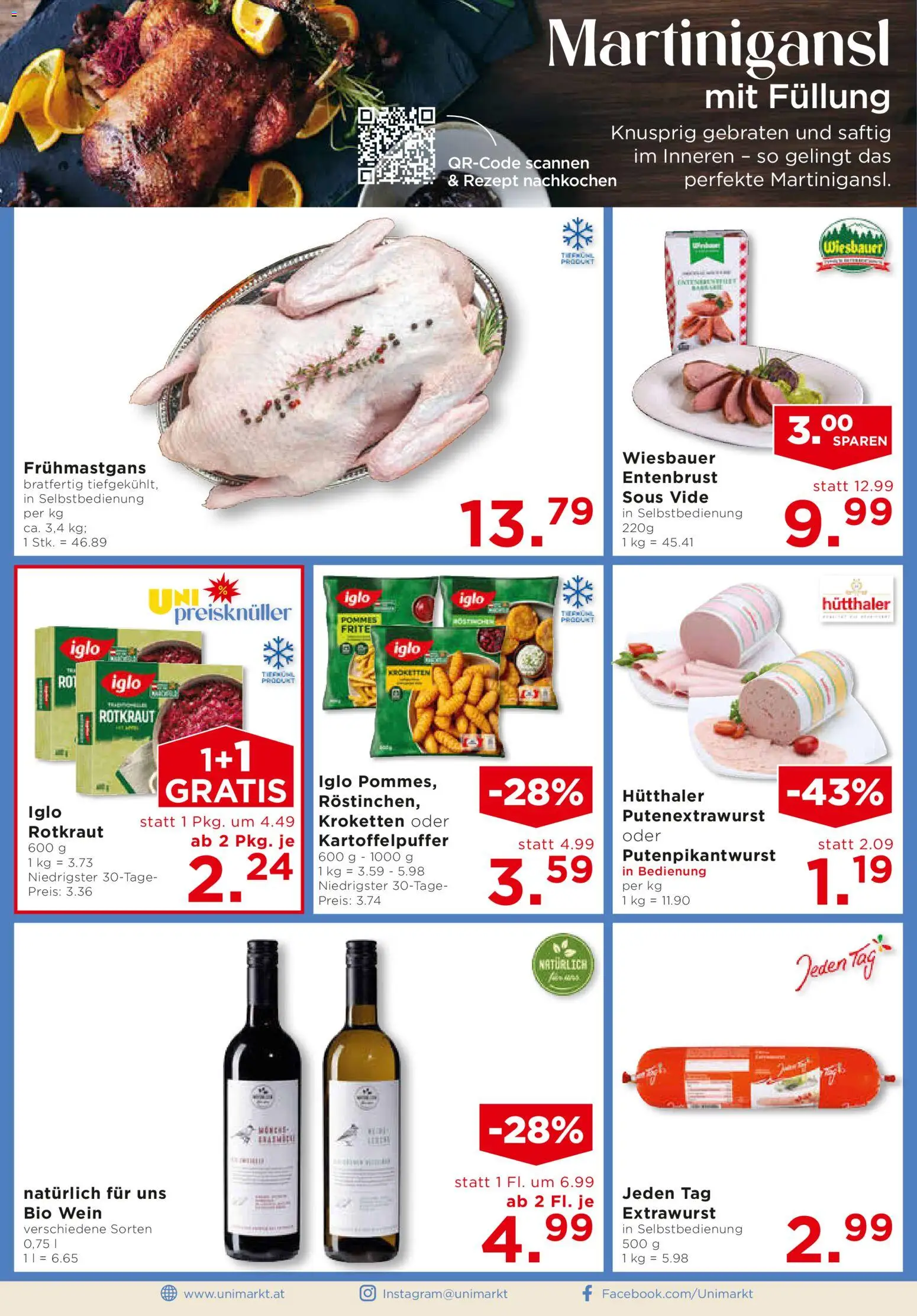 Unimarkt Flugblatt gültig ab 05.11.2025 | Seite: 6 | Produkte: Wein
