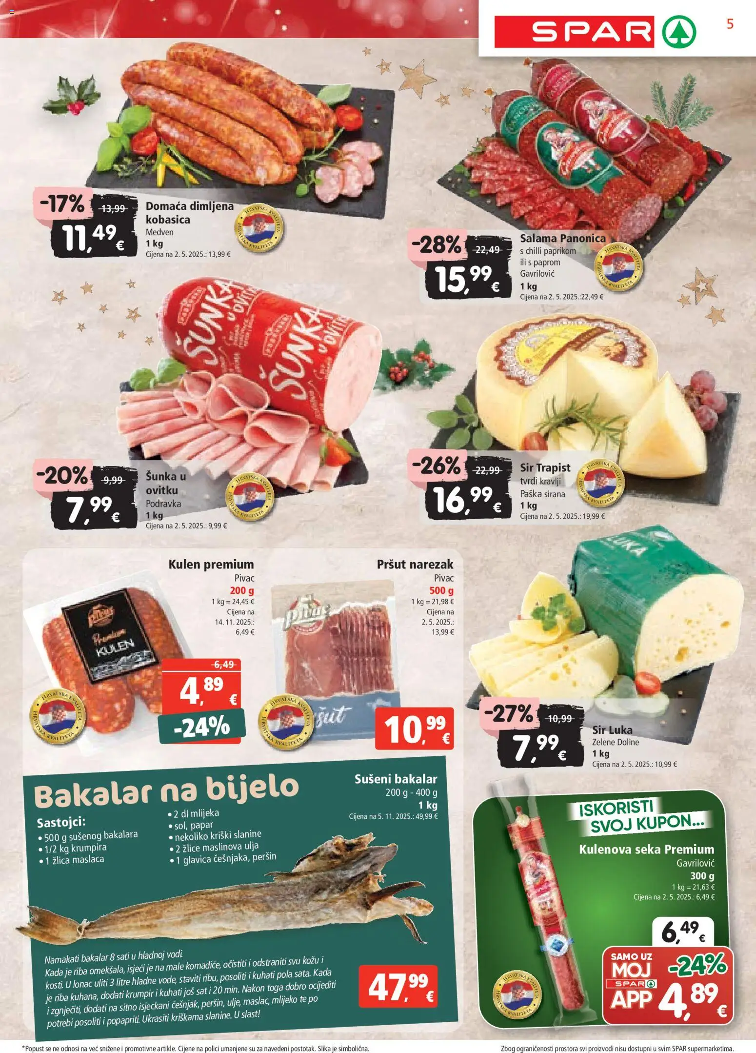 Spar katalog | vrijedi od 03.12.2025 | Stranica: 5