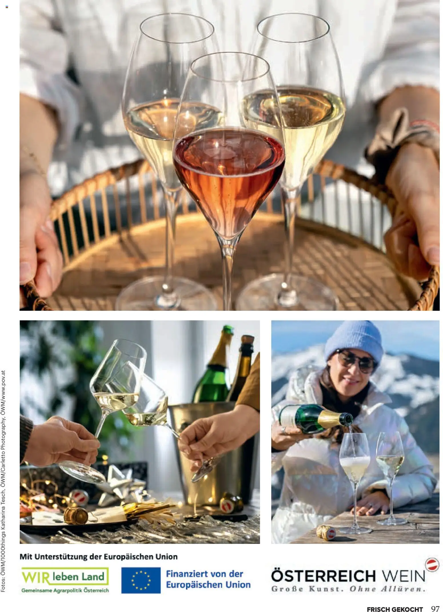 Billa  Frisch Gekocht gültig ab 01.12.2025 | Seite: 97 | Produkte: Wein